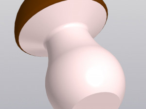 Vase Penholder Mushroom Modelo de impresión 3D