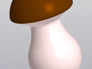 Vase Penholder Mushroom 3D Print Model