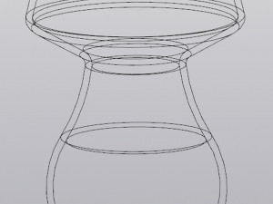 Vase Penholder Mushroom Modelo de impresión 3D