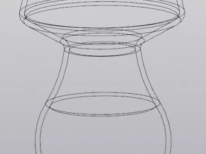 Vase Penholder Mushroom 3D Print Model