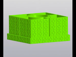 5 Planters 3D Print Model