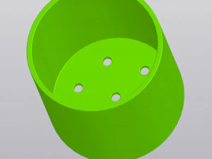 5 Planters 3D Print Model