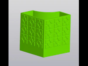 5 Planters 3D Print Model