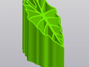 Alocasia Penholder 3D 프린트 모델