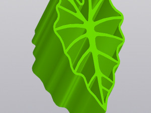 Alocasia Penholder 3D Принт Модель