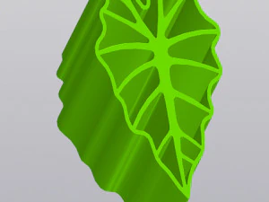 Alocasia Penholder 3D Print Model