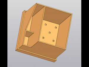 Planter Penholder Box 3D-Druckmodell
