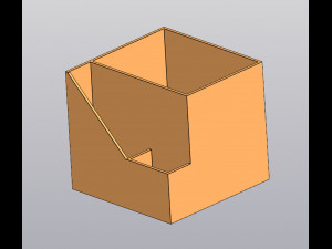Planter Penholder Box 3D-Druckmodell