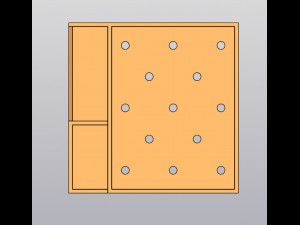 Planter Penholder Box 3D-Druckmodell