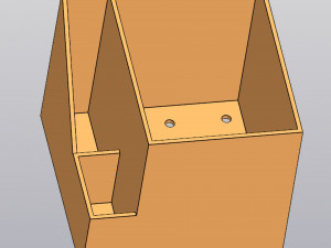 Planter Penholder Box 3D-Druckmodell