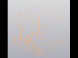 Planter Penholder Box 3D-Druckmodell