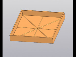 Planter Penholder Box 3D-Druckmodell