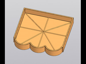 Planter Penholder round box 3D Baskı Modeli