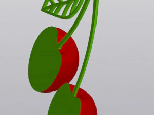 Cherry Wall decor 3D Print Model