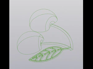 Cherry Wall decor 3D Print Model