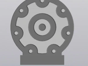 Machinery planter 3D Print Model