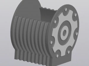 Machinery planter 3D Print Model