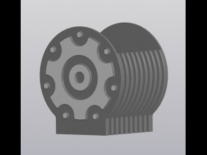 Machinery planter 3D printmodel
