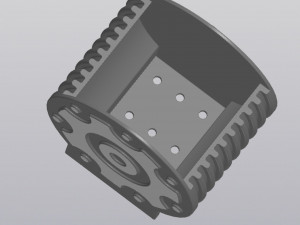 Machinery planter 3D printmodel