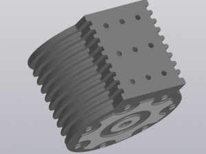Machinery planter 3D printmodel