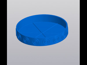 Fresh patterned planter 3D 打印模型
