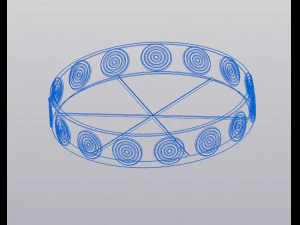 Fresh patterned planter 3D Print Model