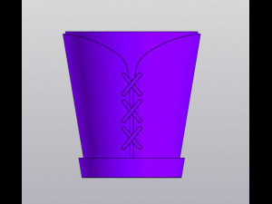 Corset Planter 3D प्रिंट मॉडल