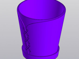 Corset Planter 3D प्रिंट मॉडल