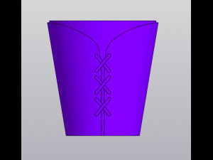 Corset Planter 3D प्रिंट मॉडल