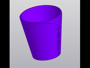 Corset Planter 3D प्रिंट मॉडल