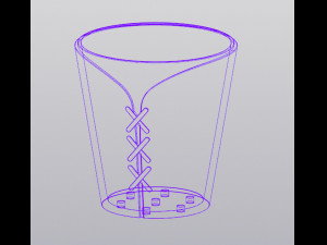 Corset Planter 3D प्रिंट मॉडल