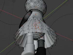 Doll with a teddy bear Character mesh 3D-Modell