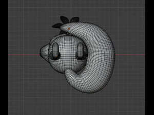 Fox-karaktergaas 3D Model