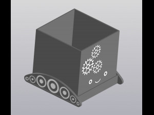 Robo Planter Modello di stampa 3D