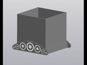 Robo Planter Modello di stampa 3D