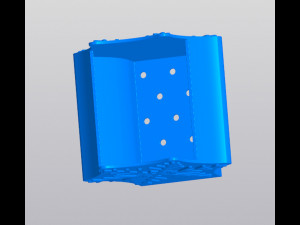 Snowflake patterned planter Model do druku 3D