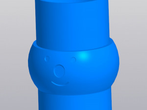 Snowman planter 3D Принт Модель