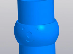 Snowman planter 3D Print Model