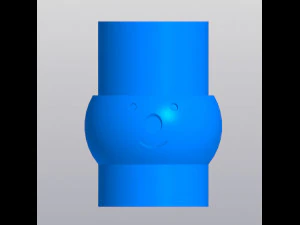 Snowman planter 3D Print Model