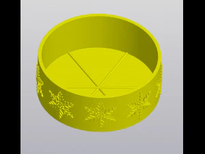 Snowman planter 3D Print Model