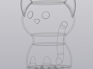 Cat in the toilet Planter Modelo de impresión 3D