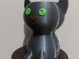 Cat in the toilet Planter Modelo de impresión 3D