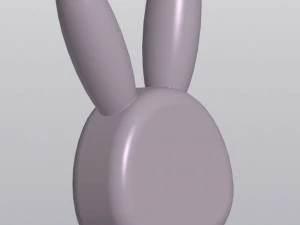 Bunny Penholder 3D Print Model