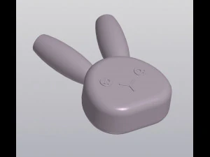 Bunny Penholder 3D Print Model