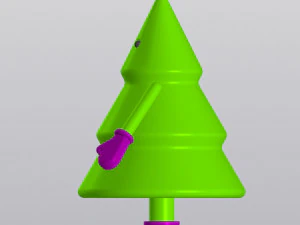 Christmas tree Home decor 3D Print Model