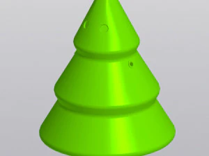 Christmas tree Home decor 3D Print Model