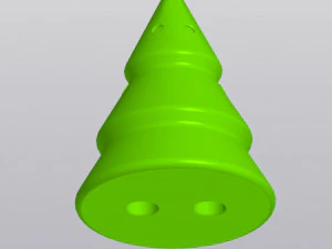 Christmas tree Home decor 3D Print Model