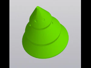 Christmas tree Home decor 3D Print Model