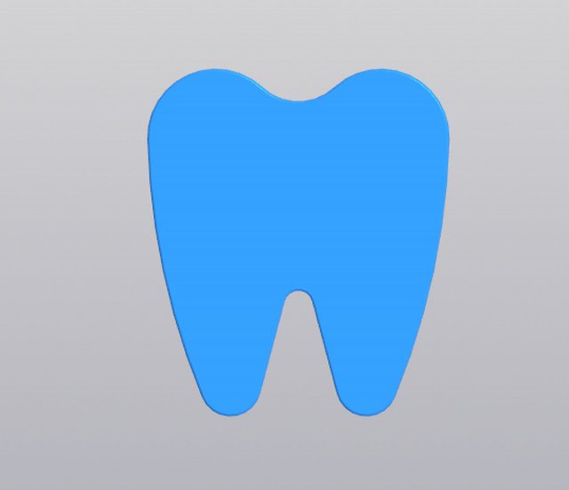 Cup coaster Tooth Gift to the dentist 3D-Druckmodell .c4d .max .obj .3ds .fbx .stl .blend 