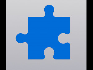 Cup coaster Single Puzzle 3D Print Model